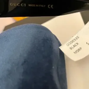 Gucci | Accessories | Gucci Sunglasses Black Nwt Gg053s 00  display picture 2